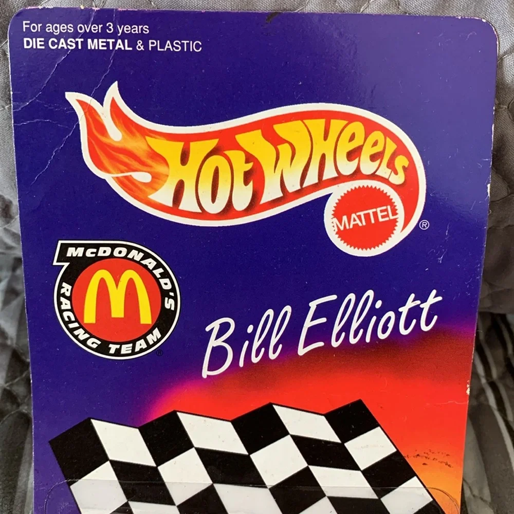 Mattel Hot Wheels McDonald’s Racing Team Cars- Cruz Pedregon & Bill Elliott 🆕
